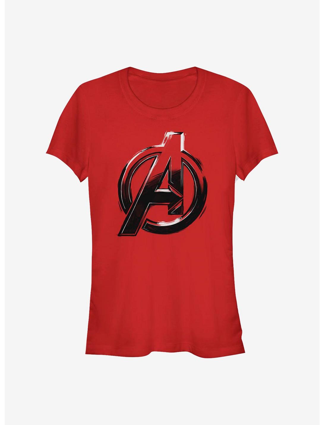 Marvel Avengers Logo Sketch Girls T-Shirt