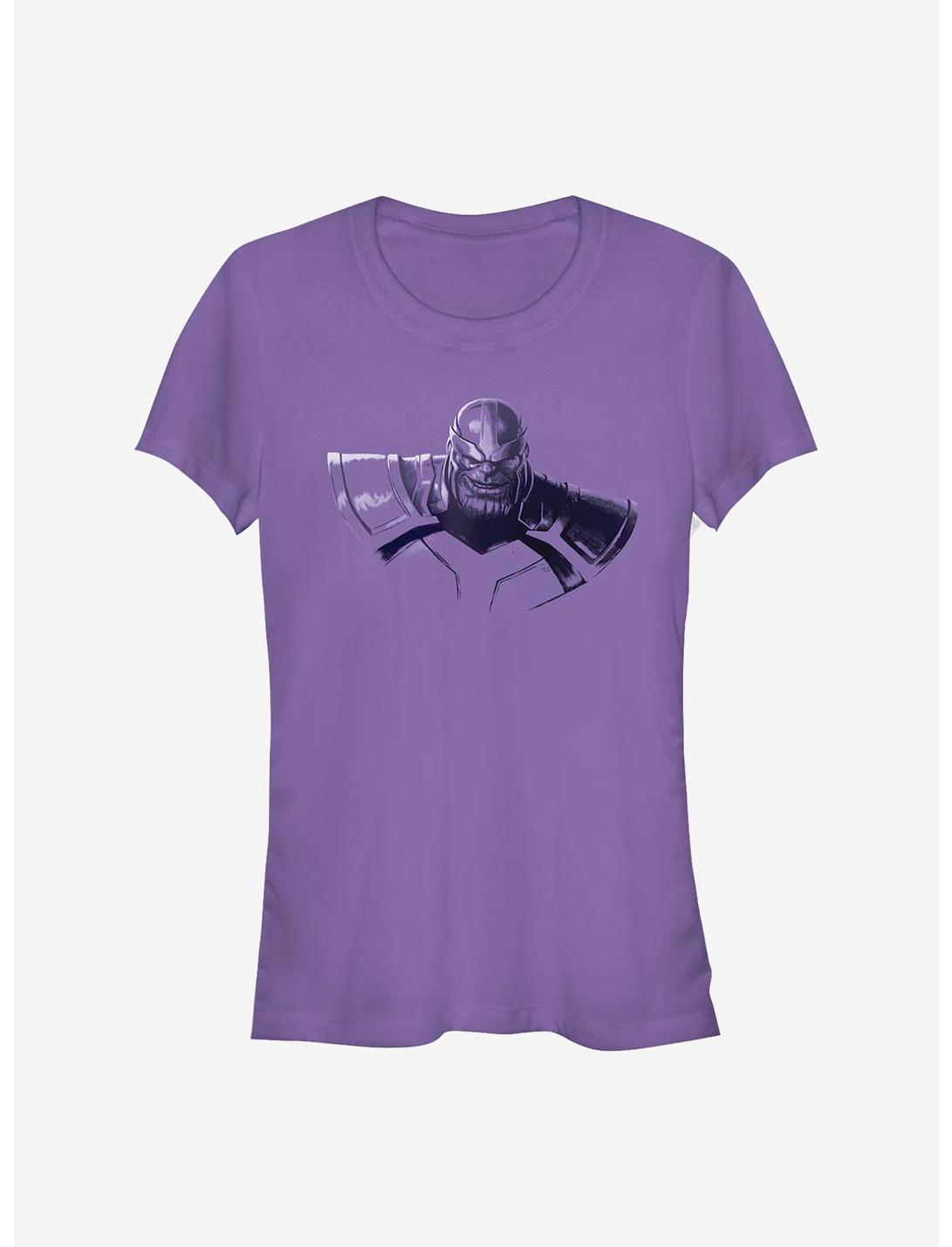 T-shirt Marvel Avengers pour filles Titan violet