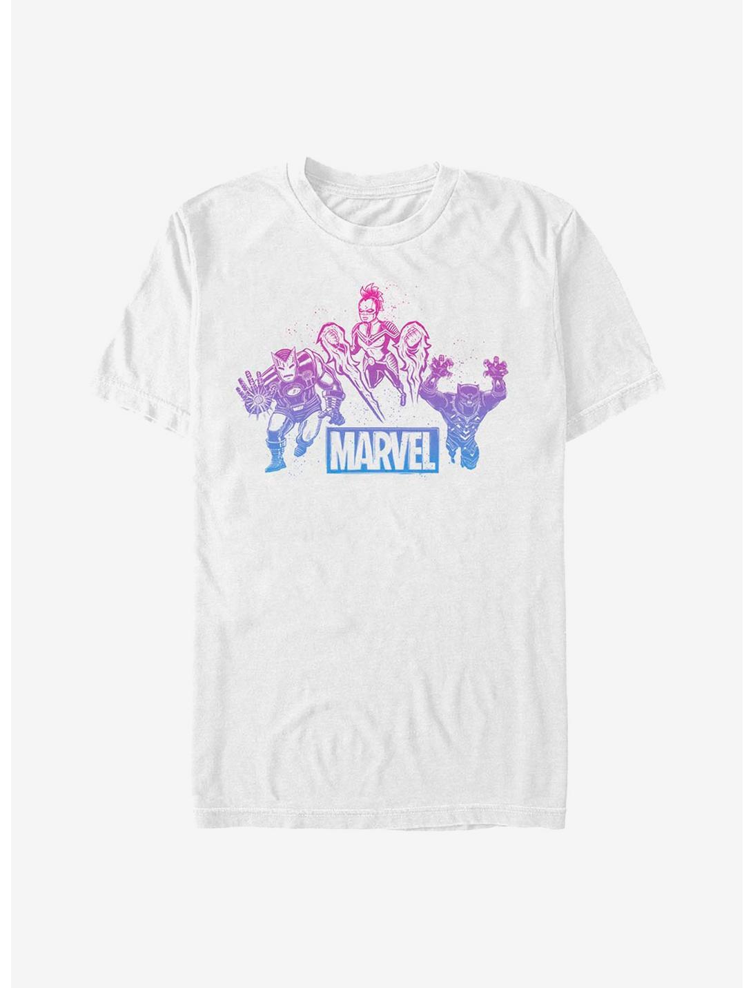 Marvel Avengers Gradient Group T-Shirt