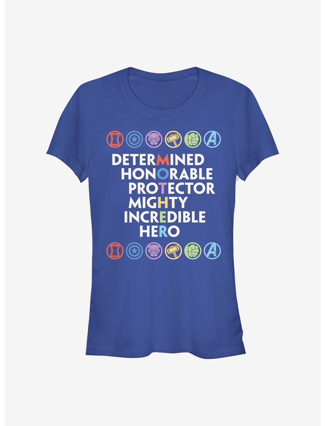 Marvel Avengers Mother Attributed Hero Girls T-Shirt