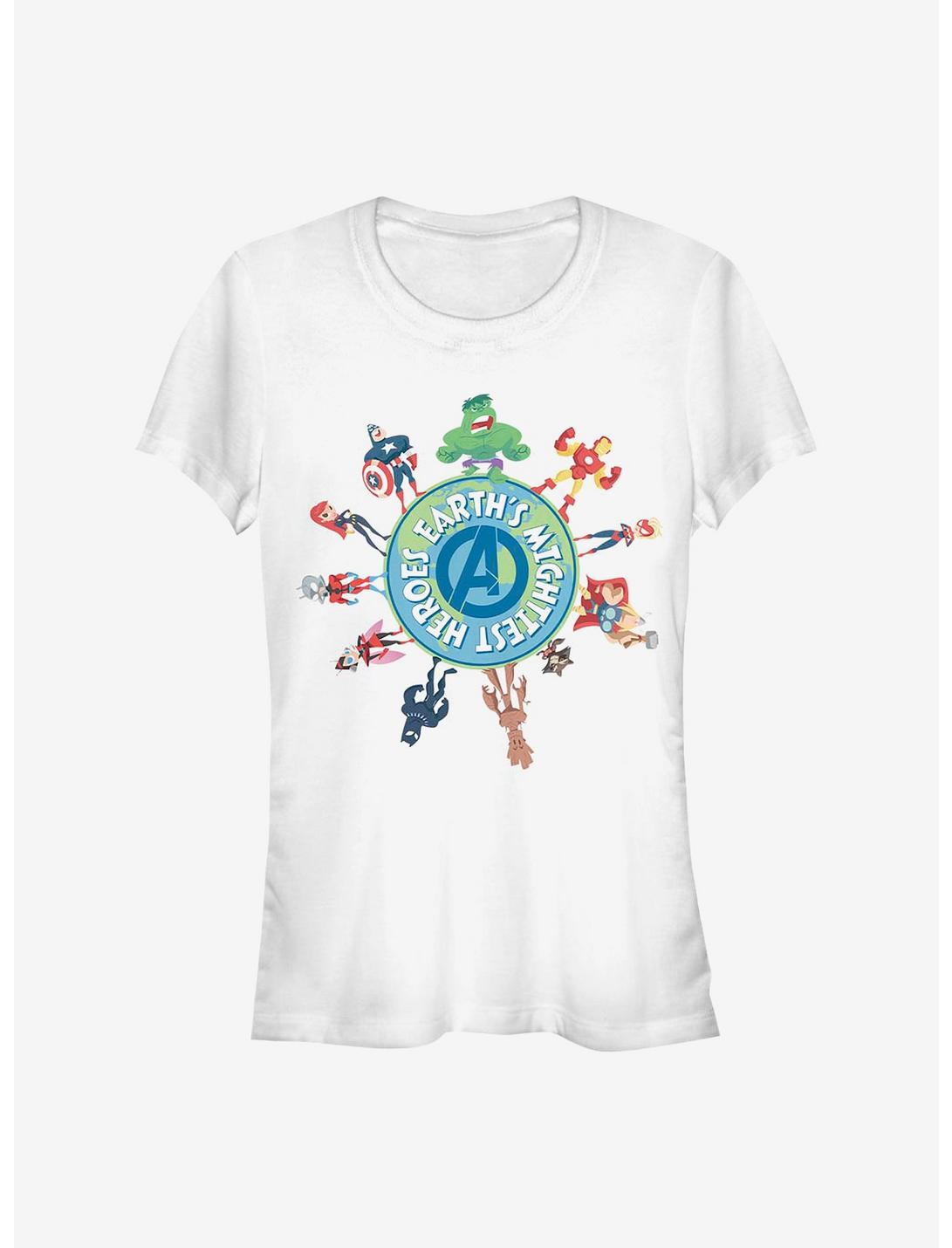 Marvel Avengers Planet Heroes Girls T-Shirt