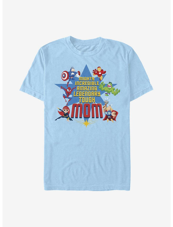 Marvel Avengers Mom Cute Listed T-Shirt