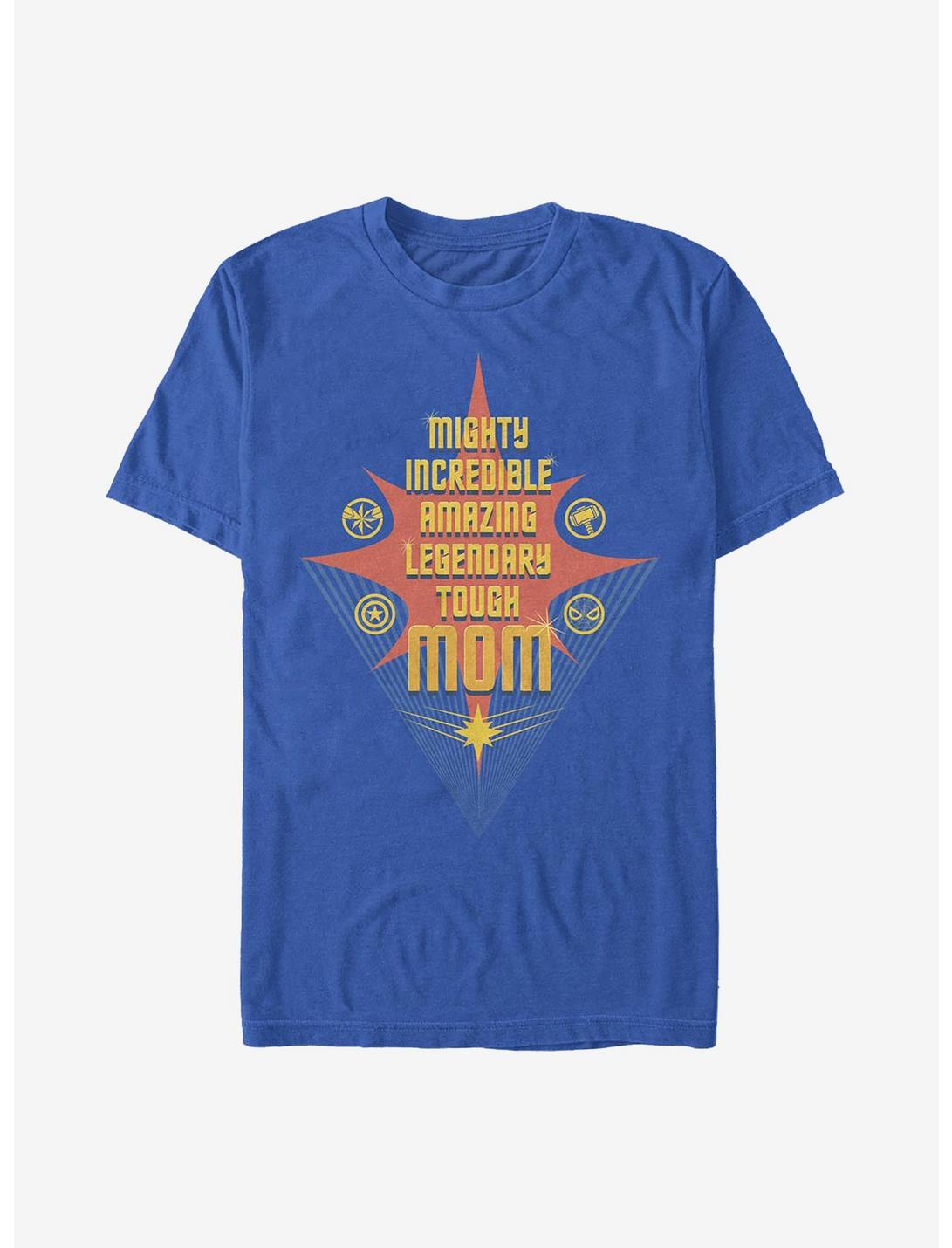 Marvel Avengers Mom List Swoosh Star T-Shirt