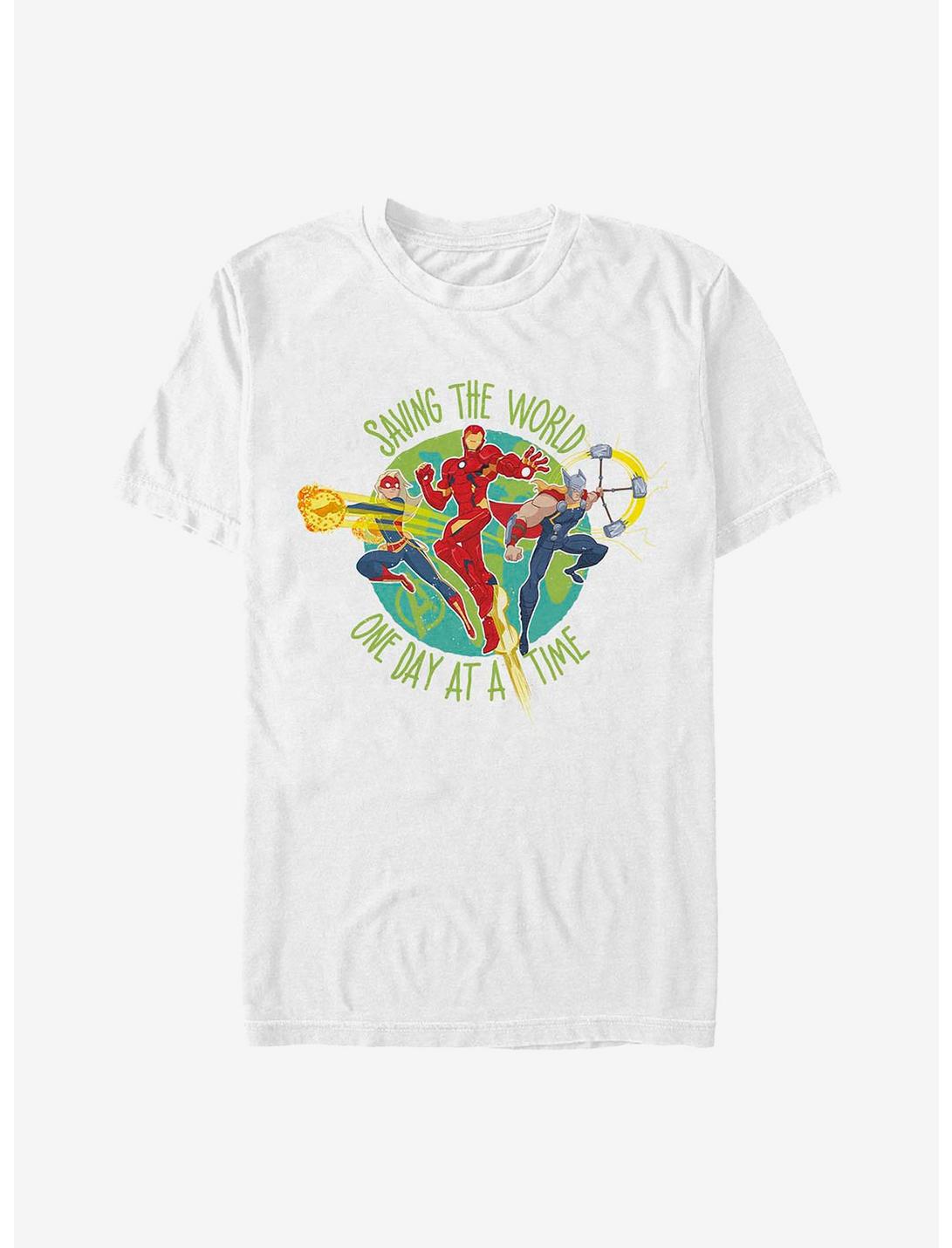 Marvel Avengers Saving The World T-Shirt
