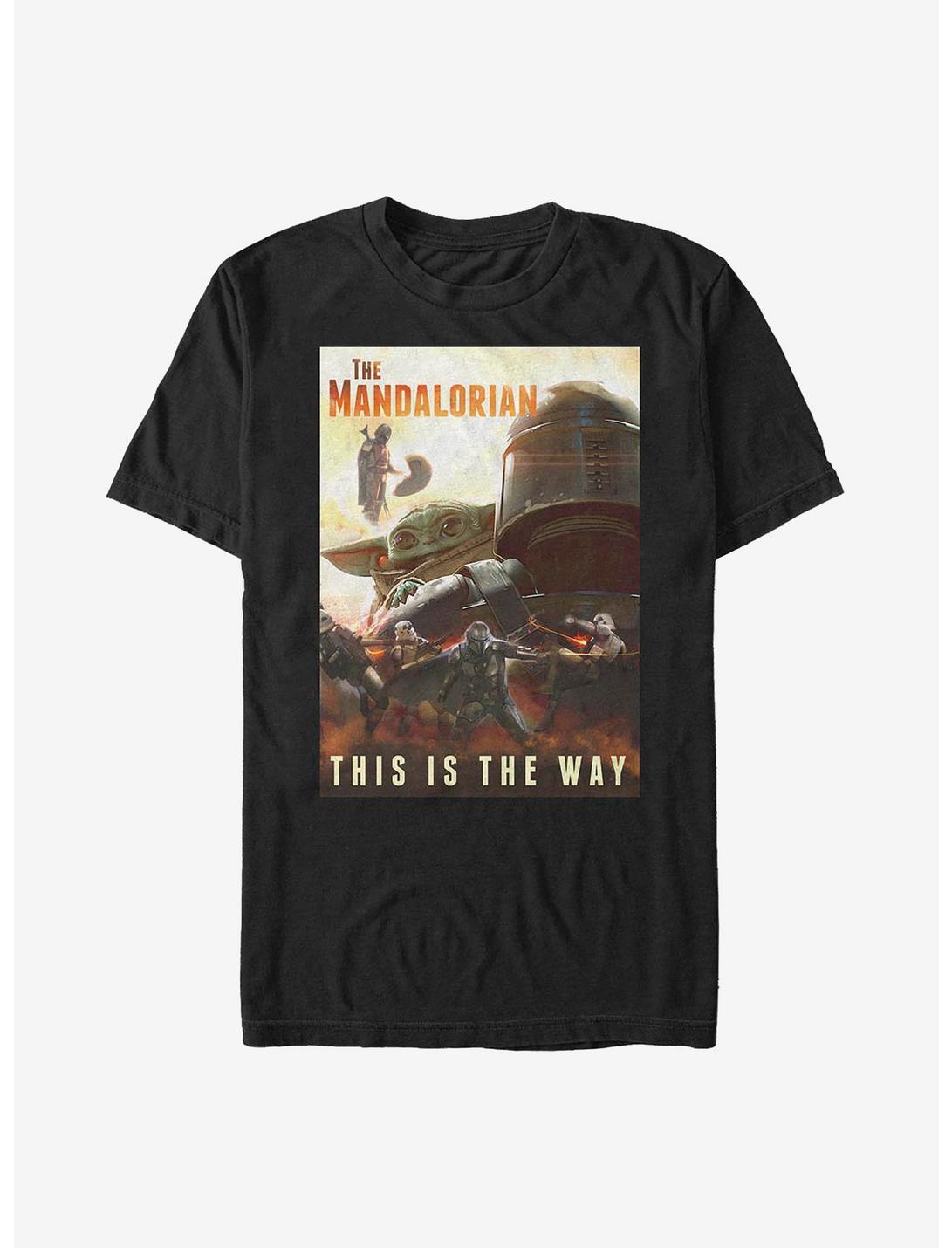 Star Wars The Mandalorian The Way Poster T-Shirt