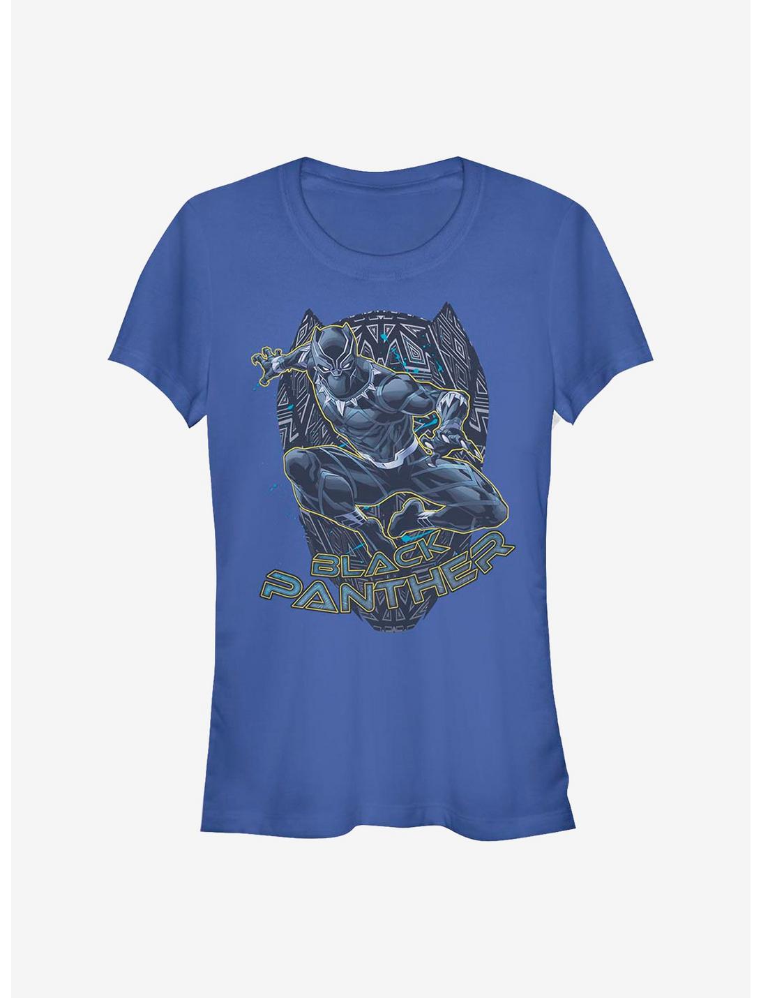 T-shirt Fille Marvel Black Panther Panthère Dorée
