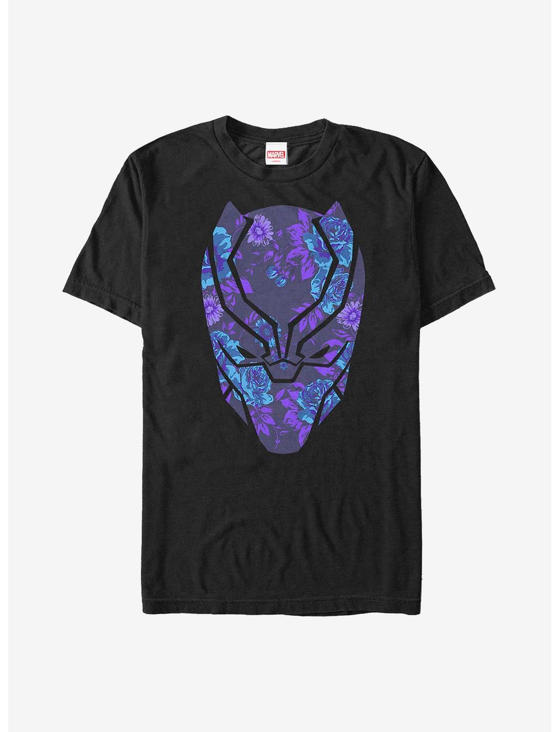 T-shirt masque floral Panthère Noire Marvel