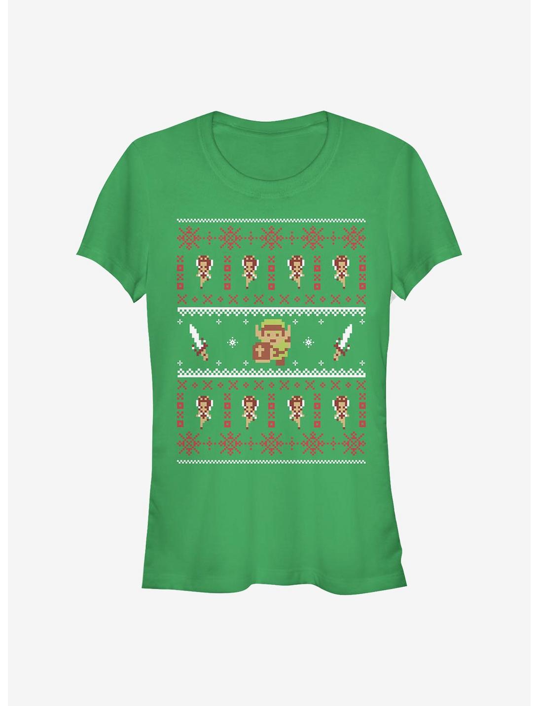 T-shirt Fille Zelda Hivernal Nintendo The Legend Of Zelda