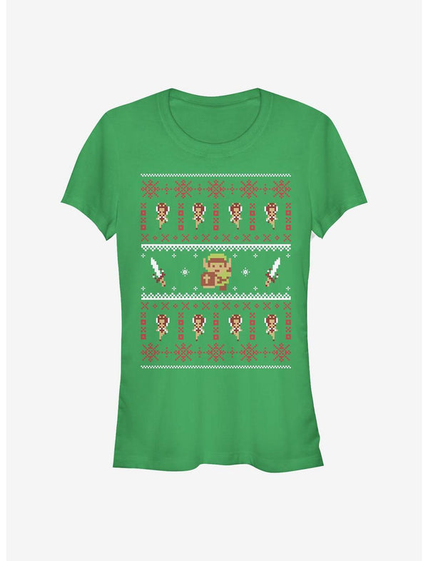 Nintendo The Legend Of Zelda Wintery Zelda Girls T-Shirt