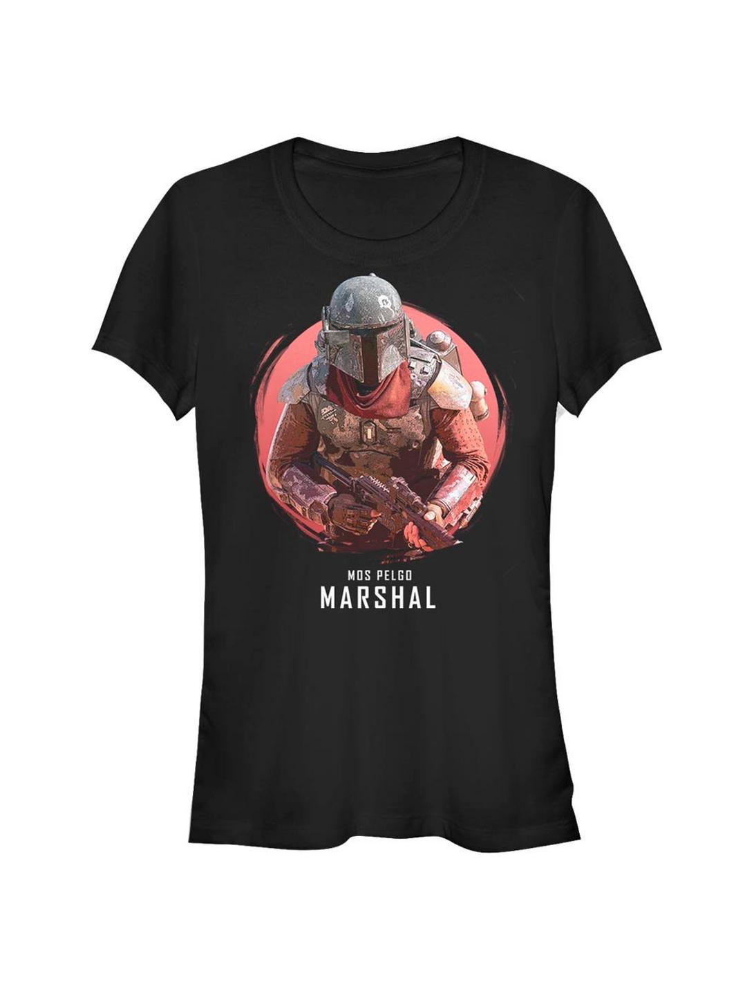 Star Wars The Mandalorian Nos Pelgo Marshal Girls T-Shirt