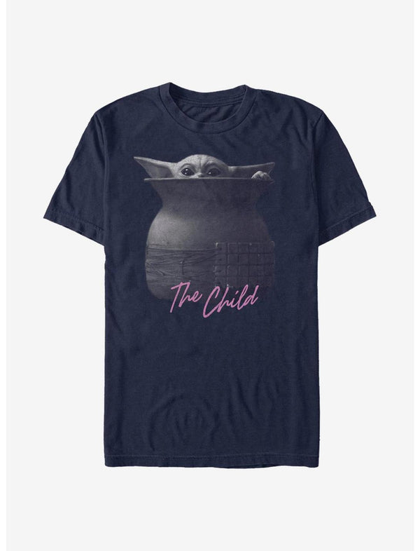 Star Wars The Mandalorian The Child Peeking T-Shirt