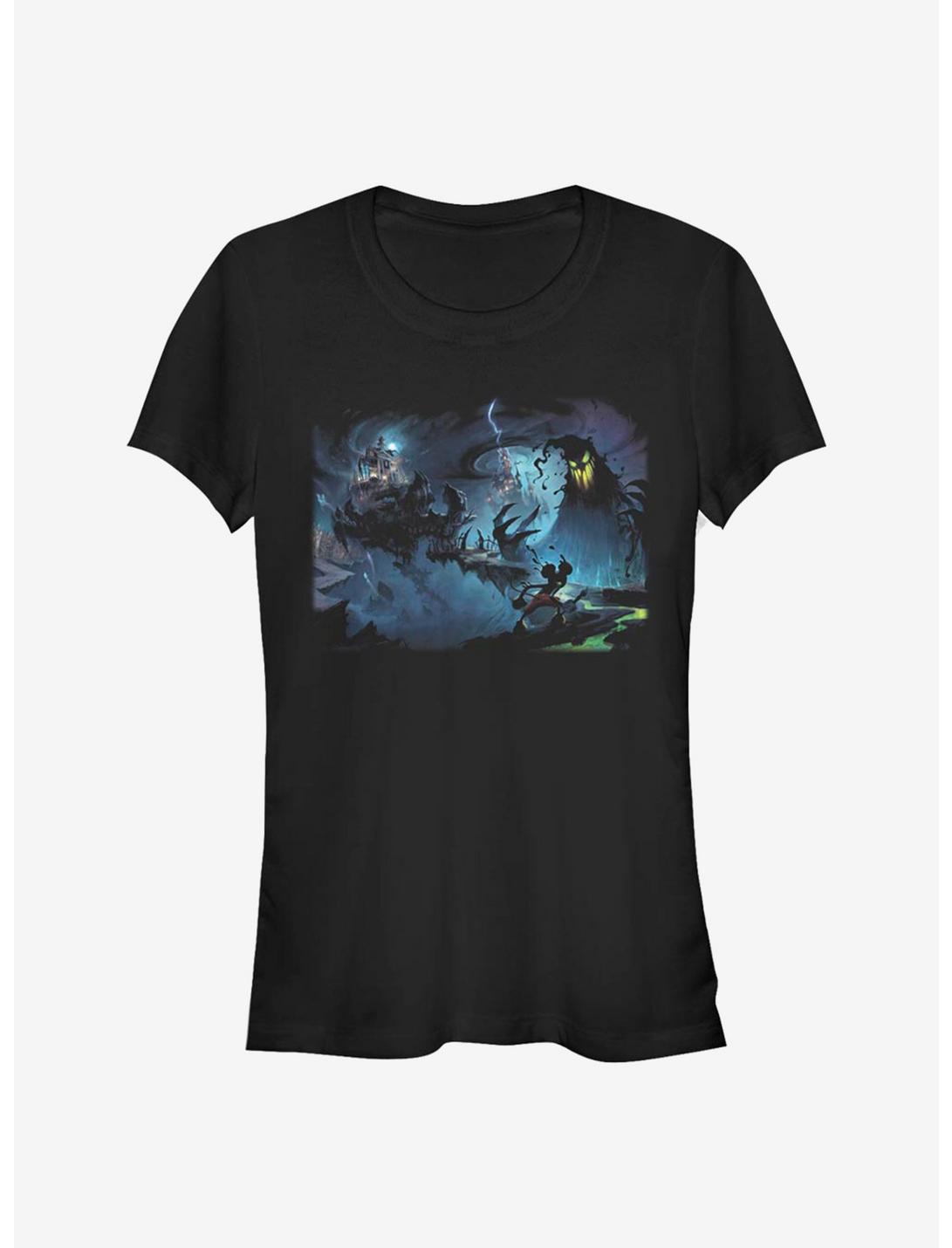 Disney Epic Mickey Inky Environment Girls T-Shirt