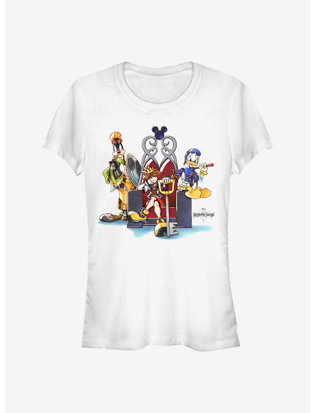 Disney Kingdom Hearts In Chair Girls T-Shirt
