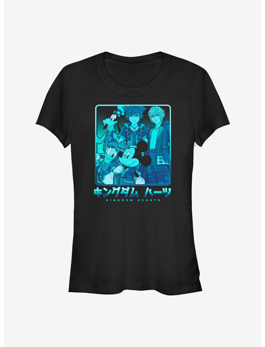 Disney Kingdom Hearts Keyblade Crew Girls T-Shirt