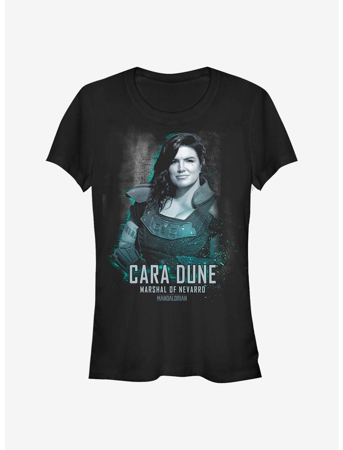 T-Shirt Fille Star Wars The Mandalorian Cara Dune Maréchal de Nevarro