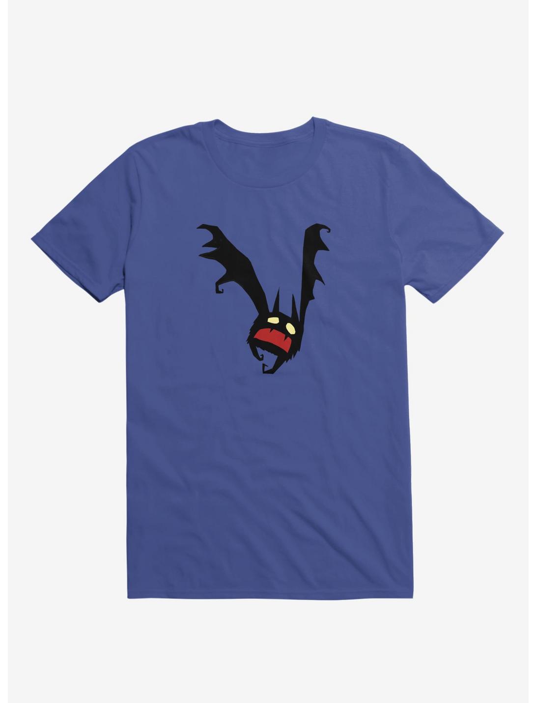 Spooky Little Bat Royal Blue T-Shirt