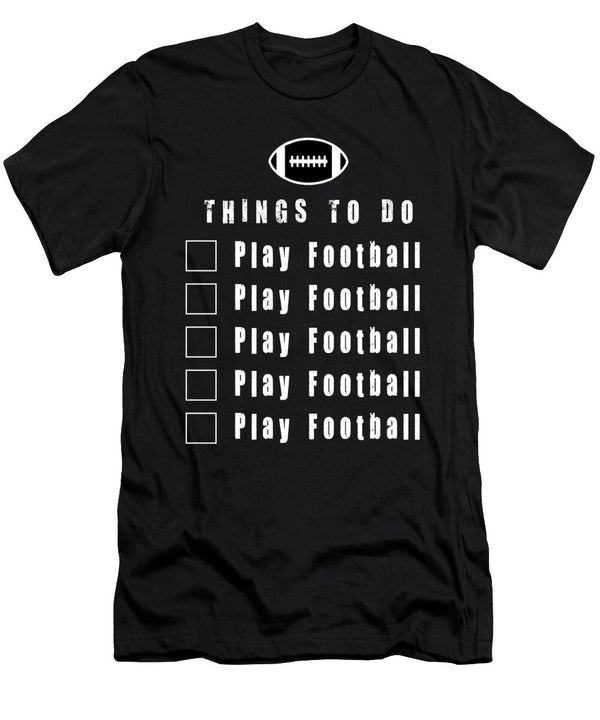15 Funny American Football Player Gift USA Sunday Muc Designs T-Shirt