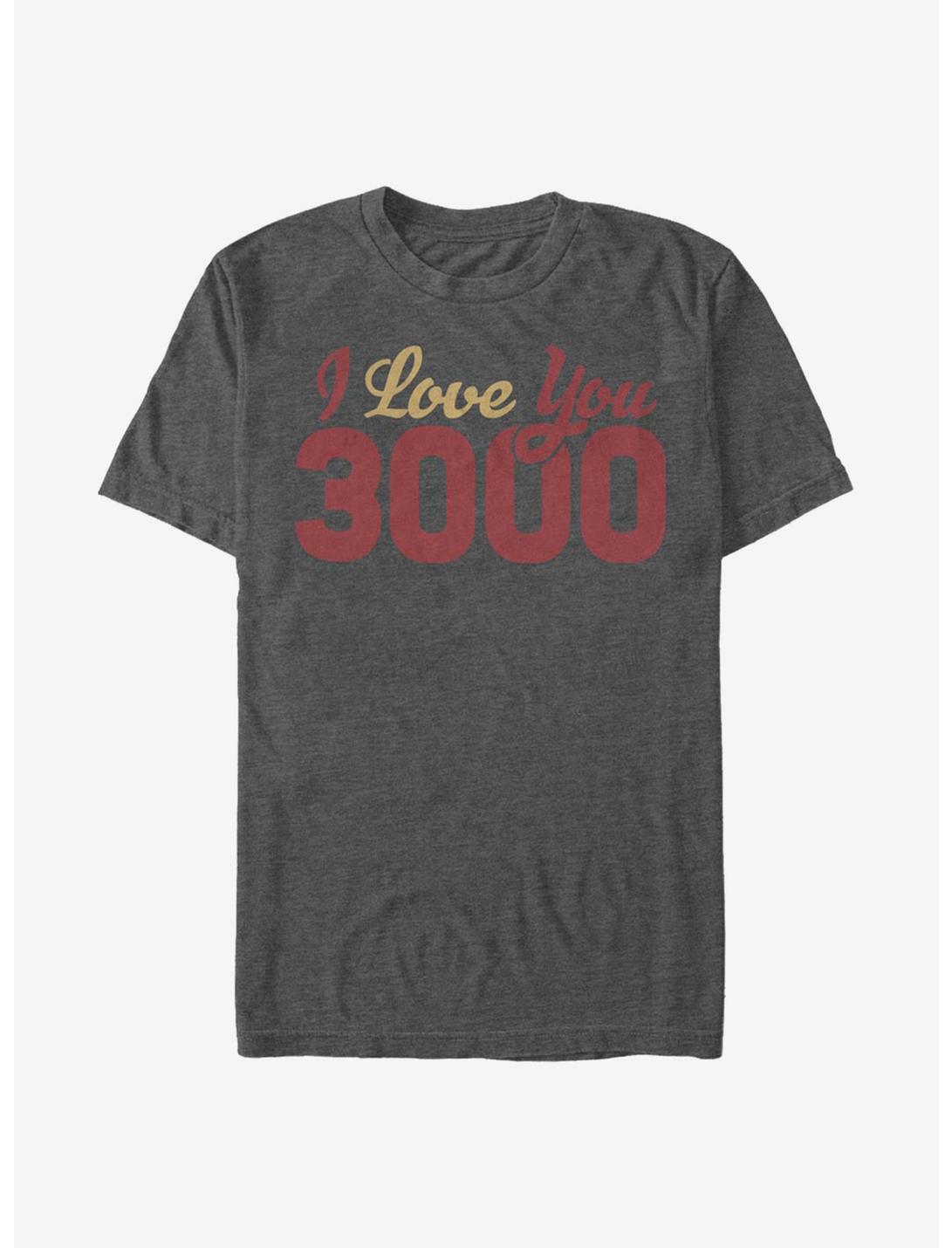 Marvel Avengers I Love You 3000 Loves T-Shirt