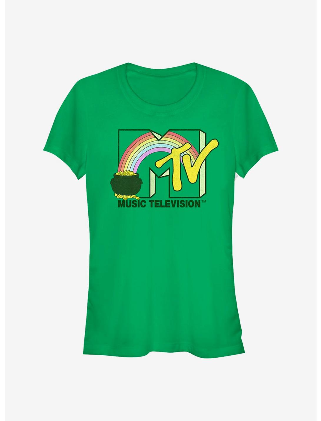 T-shirt Filles MTV Pot Of T.V.