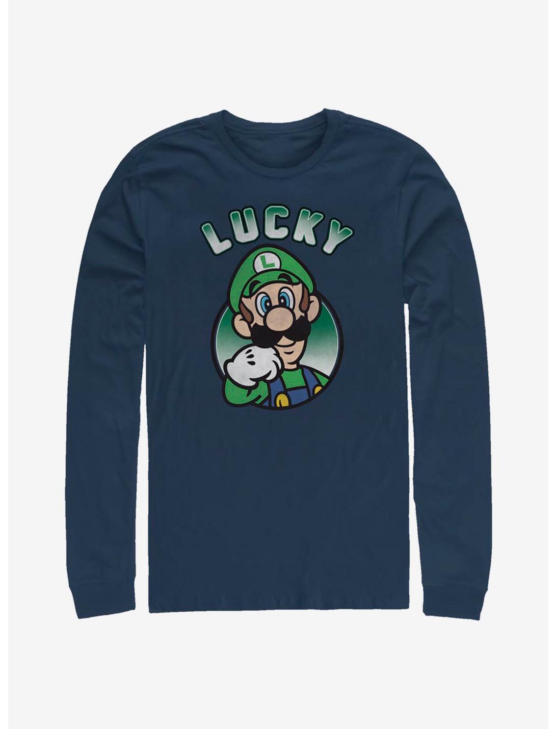 Nintendo Super Mario Lucky Luigi Long-Sleeve T-Shirt