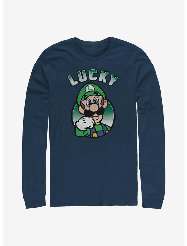 Nintendo Super Mario Lucky Luigi Long-Sleeve T-Shirt