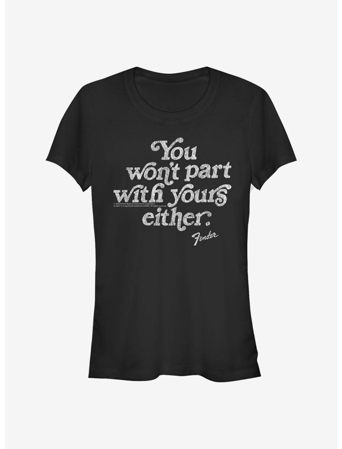 T-shirt Fille Citation Vintage Fender