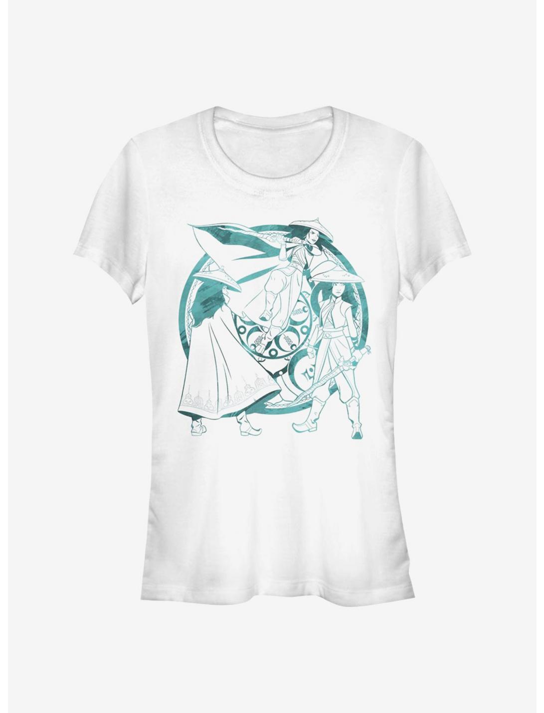 Disney Raya and the Last Dragon Raya Watercolor Girls T-Shirt