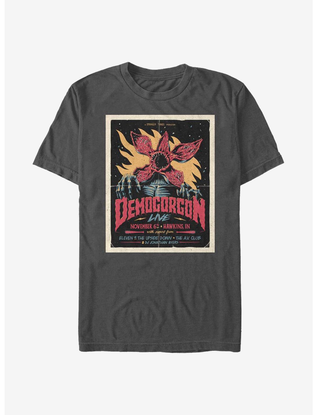 T-shirt Affiche Groupe de Musique Stranger Things
