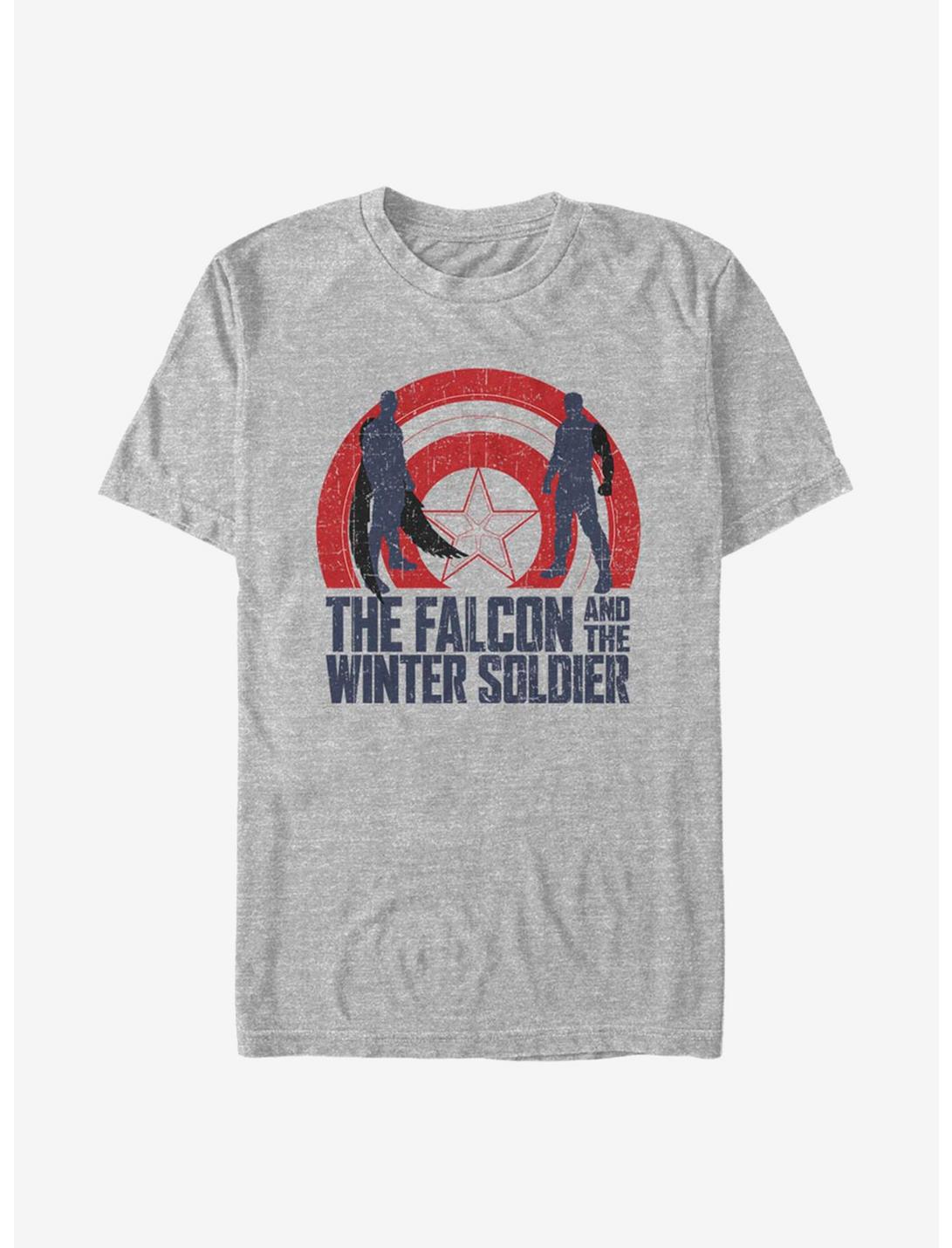 Marvel The Falcon And The Winter Soldier Shield Sun T-Shirt