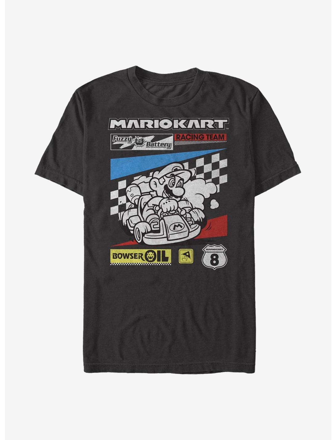 T-shirt Dames Écossais Super Mario Kart