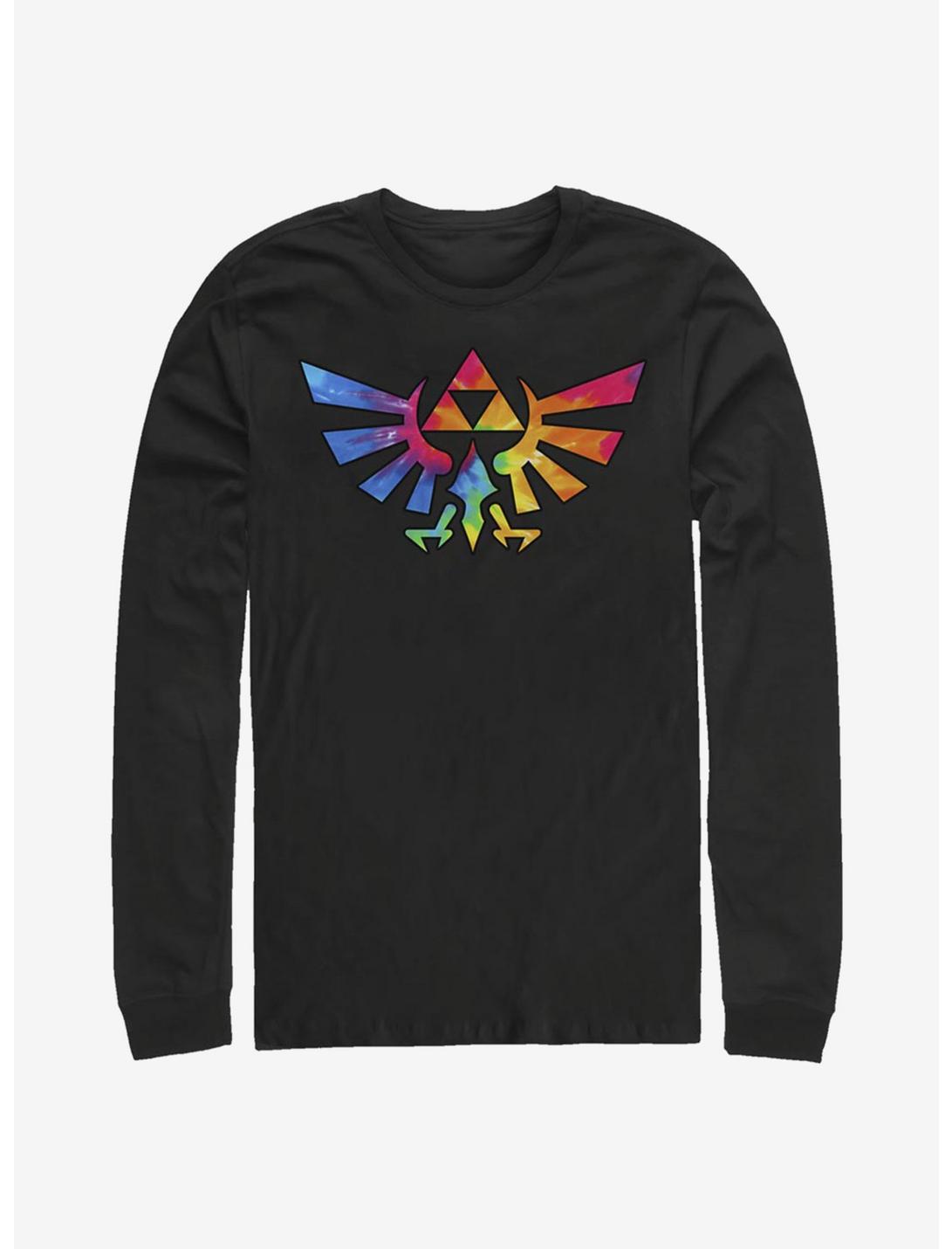 The Legend Of Zelda Groovy Crest Long-Sleeve T-Shirt