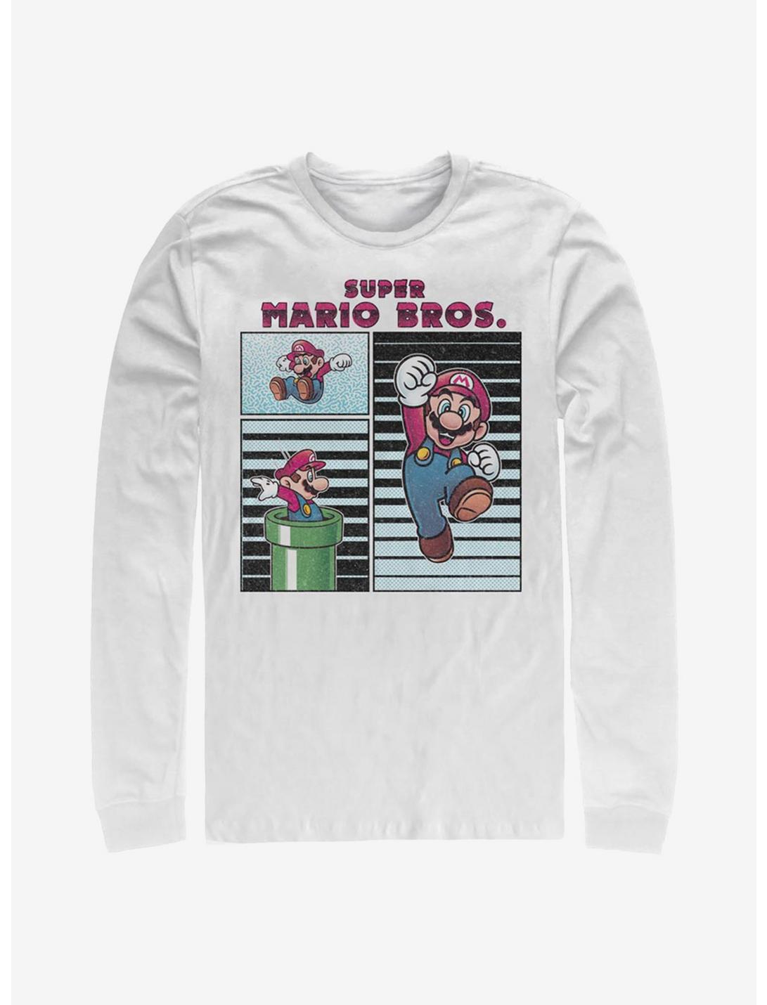 Super Mario Freeze Frames Long-Sleeve T-Shirt