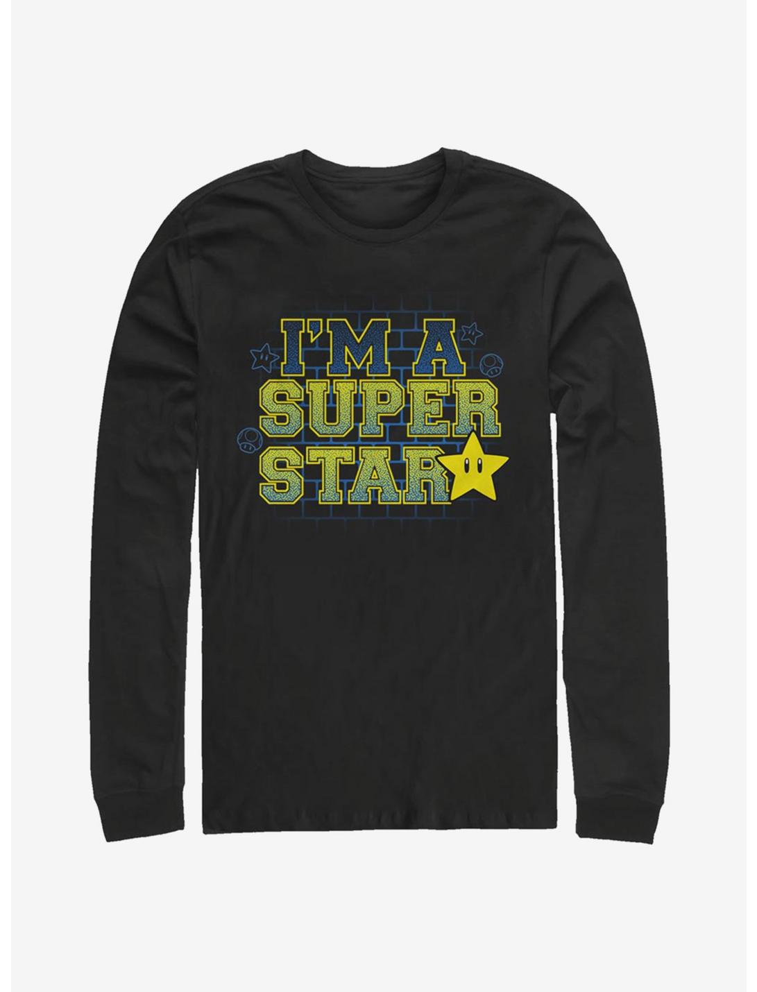 Super Mario Super Star Long-Sleeve T-Shirt