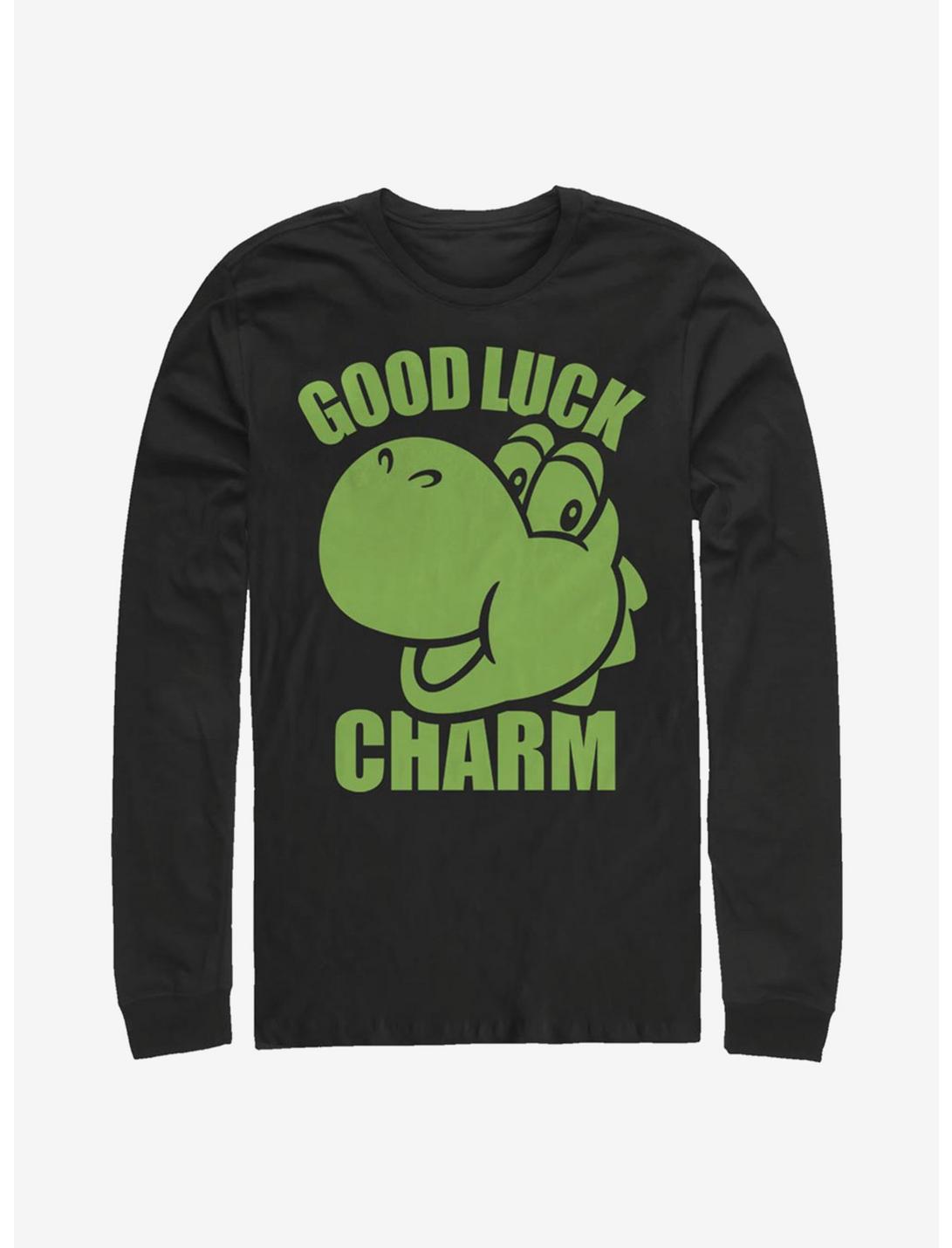 Nintendo Super Mario Yoshi Charm Long-Sleeve T-Shirt