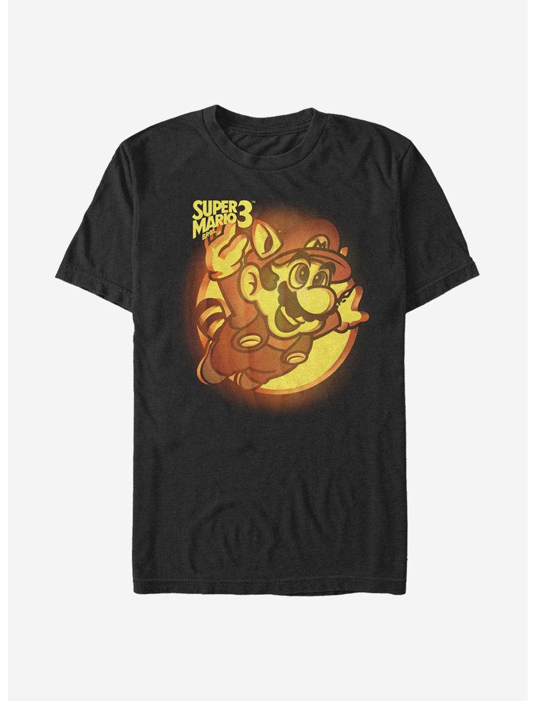 Super Mario Pumpkin Logo T-Shirt