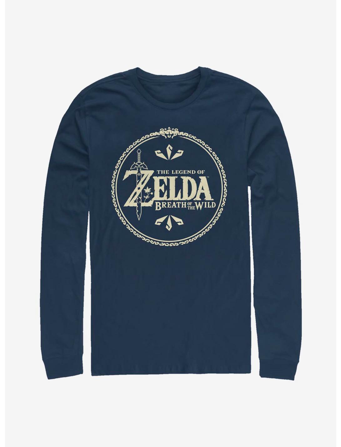 The Legend Of Zelda Wild Logo Long-Sleeve T-Shirt