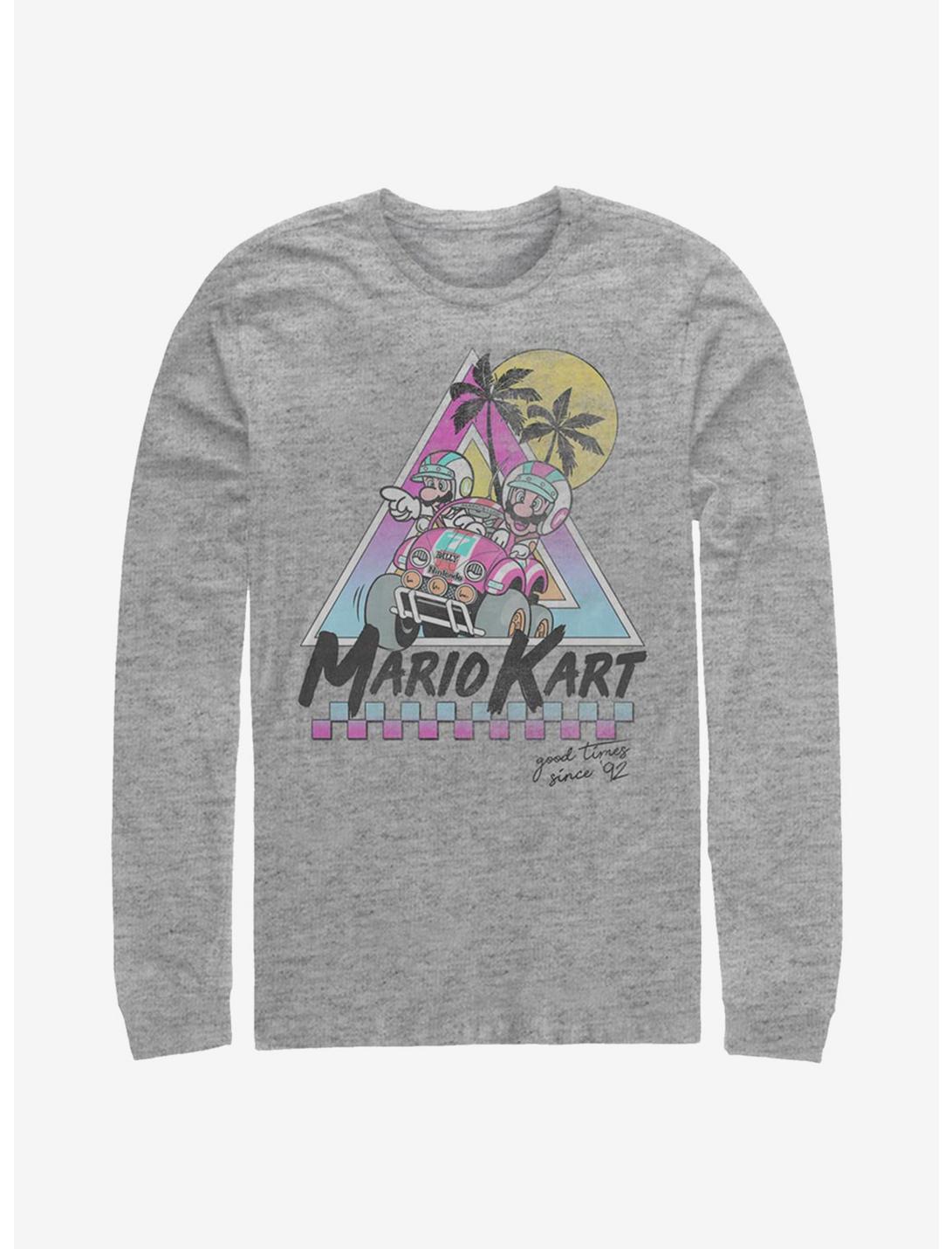 Super Mario Beach Race Long-Sleeve T-Shirt