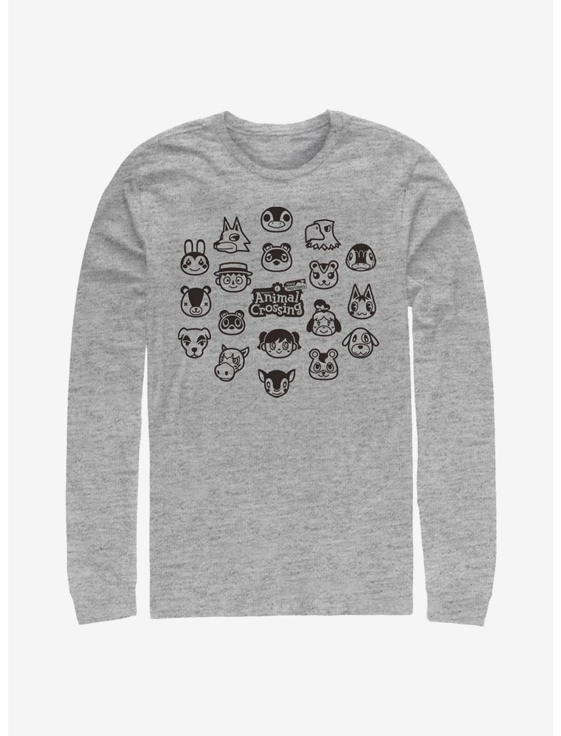 Animal Crossing New Horizons Group Long-Sleeve T-Shirt