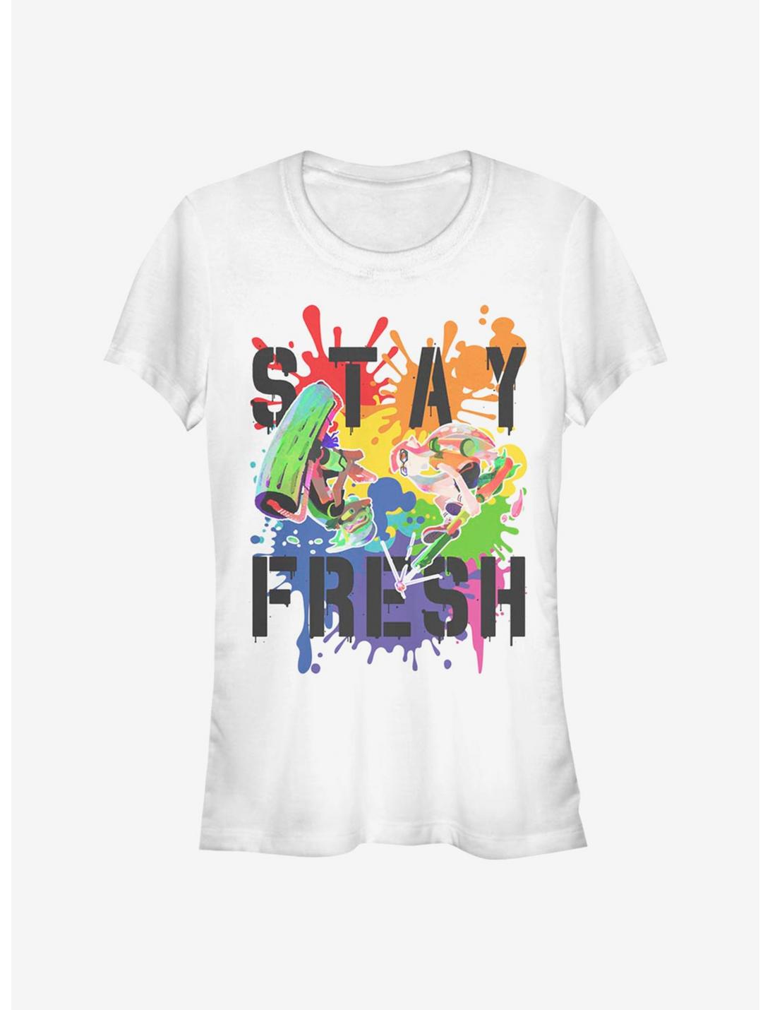 Splatoon Pride Splats Girls T-Shirt