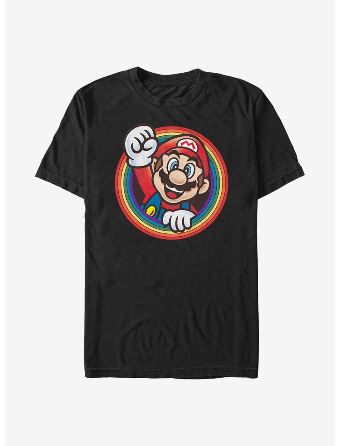 Super Mario Rainbow Mario T-Shirt