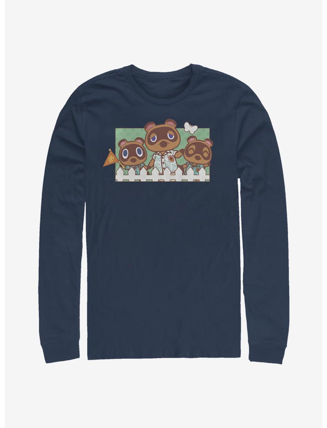 Animal Crossing Nook Family Long-Sleeve T-Shirt