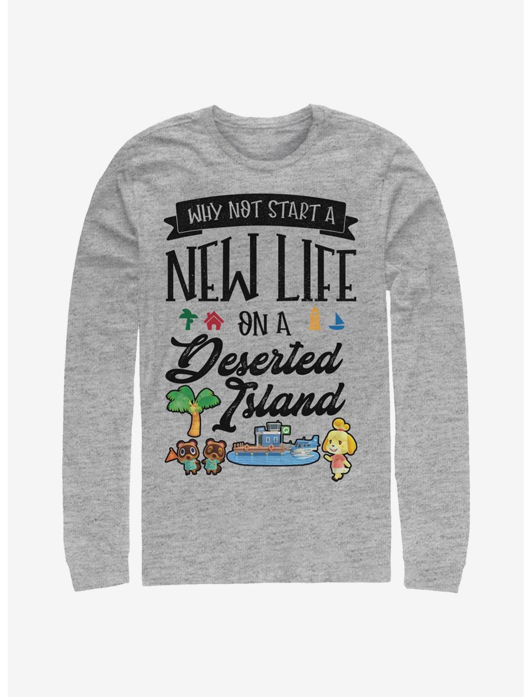 T-shirt manches longues Animal Crossing : une nouvelle vie