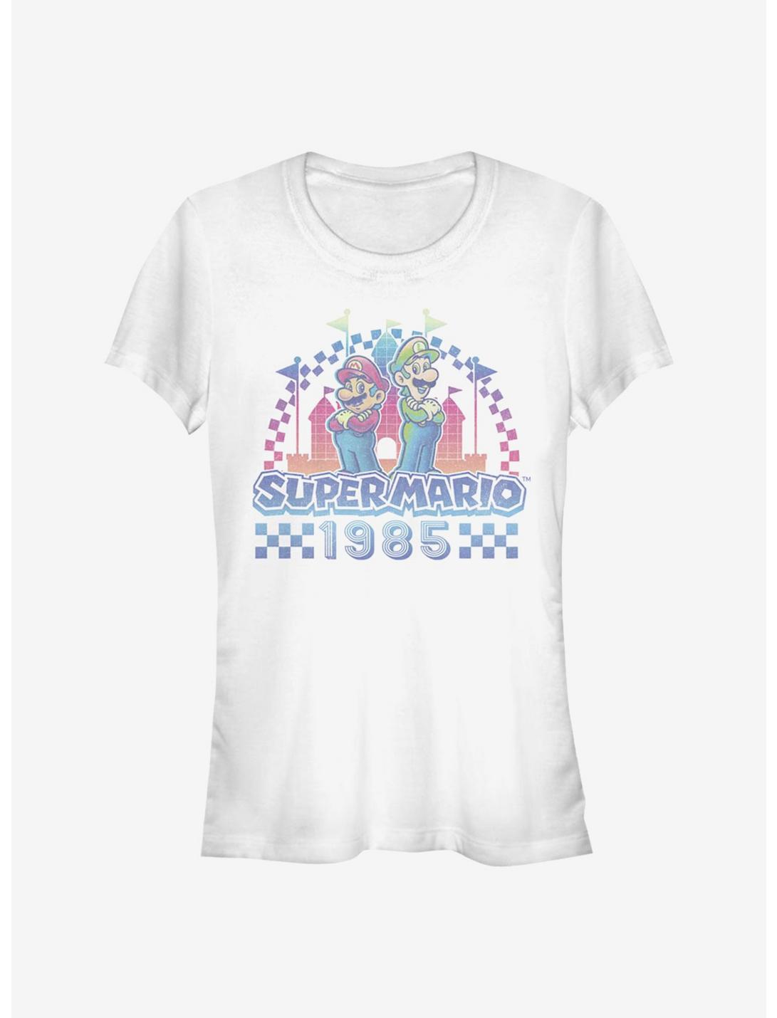 Super Mario Super 1985 Wave Girls T-Shirt