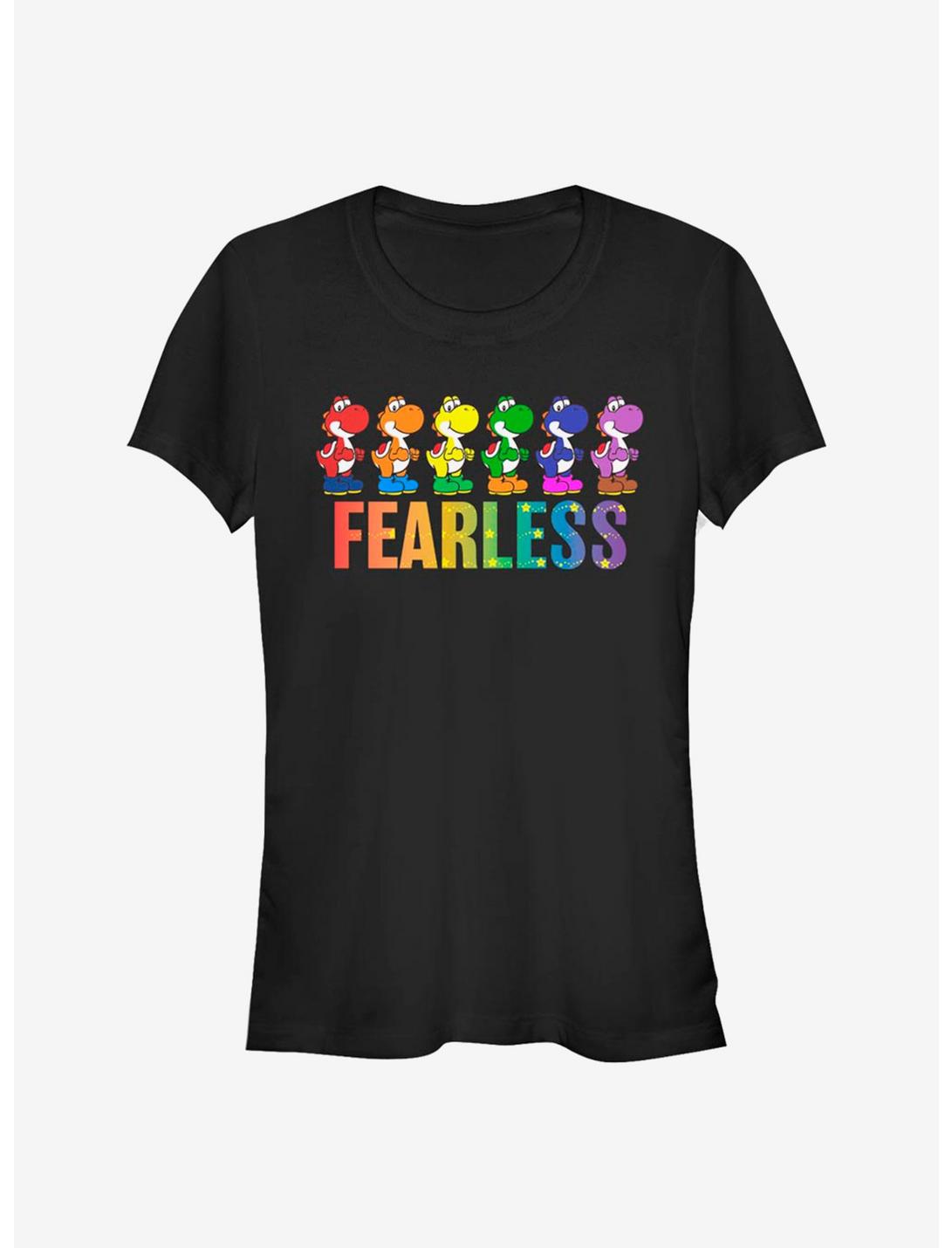 Super Mario Yoshi Fearless Girls T-Shirt