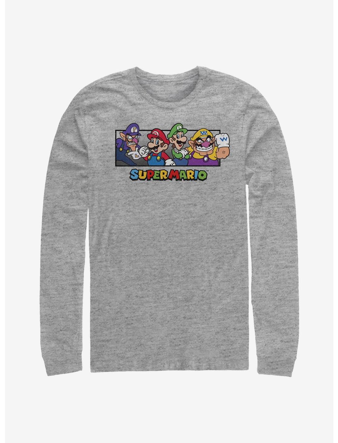 T-shirt à manches longues Nintendo Super Mario All The Bros