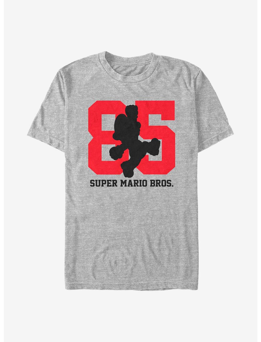 Super Mario 85 With Mario Silhouette T-Shirt