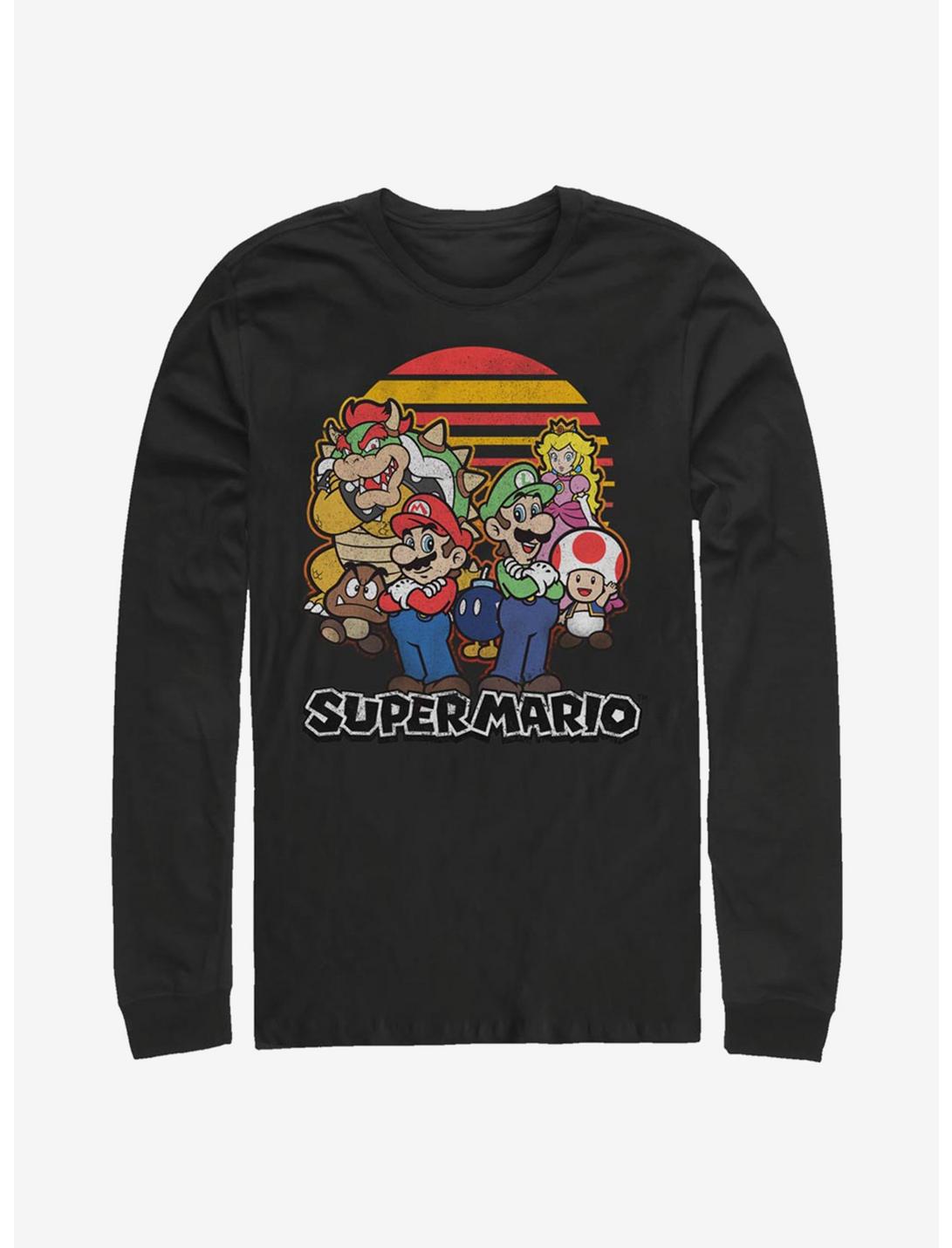 Super Mario Group Long-Sleeve T-Shirt