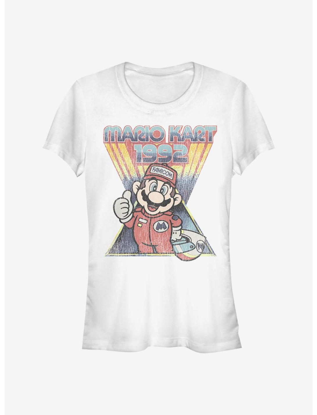 Super Mario Race Of 1992 Girls T-Shirt