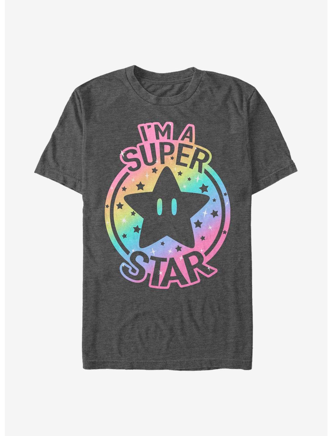 Super Mario Rainbow Super Star T-Shirt