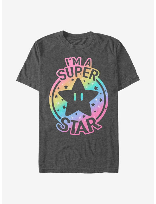 Super Mario Rainbow Super Star T-Shirt